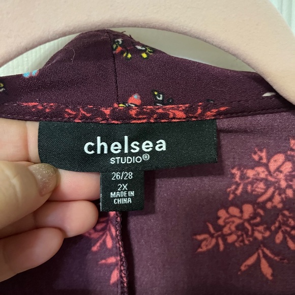 Chelsea Studios Ruffled Dress Sz 26/28 2X Romantic Dress - Picture 6 of 8